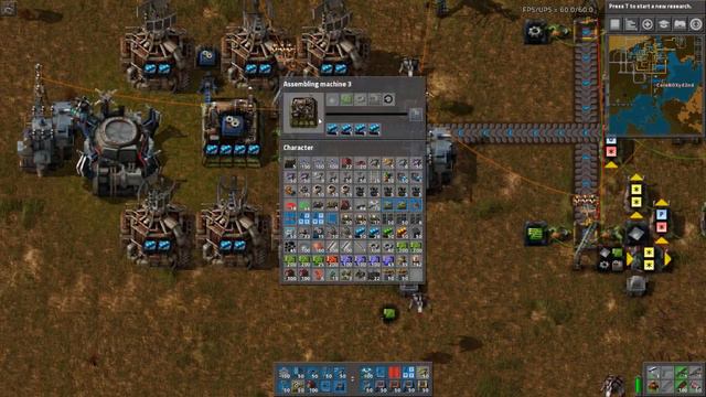 Factorio 15 - IMPROVED Single Belt Input for four Ressources смотреть онлайн