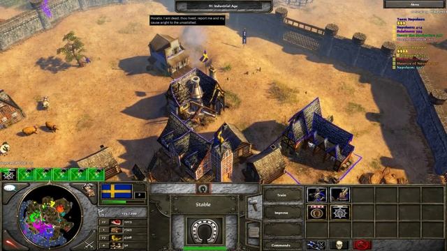 age of empires 3 napoleonic era Swedes OP смотреть онлайн