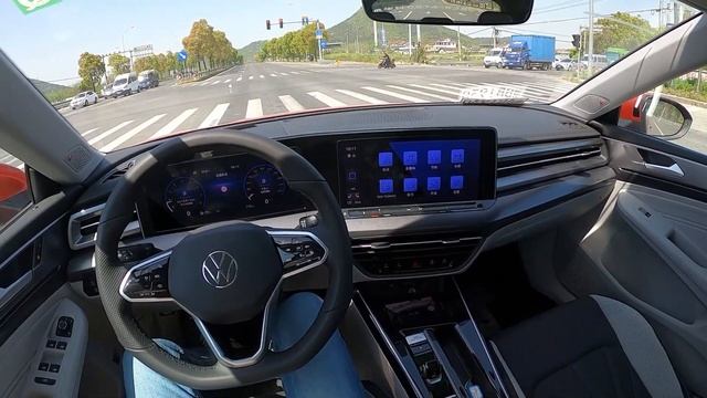 2022 All New VW Lamando L 1.4T+7DCT POV Test Drive смотреть онлайн