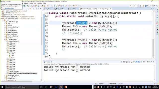 CSE1322S03L19 Thread and Multithreading Discussion Started with Java and C# смотреть онлайн