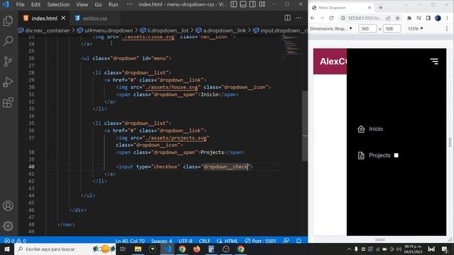 CREA un DROPDOWN Menú ** SOLO CSS ** смотреть онлайн