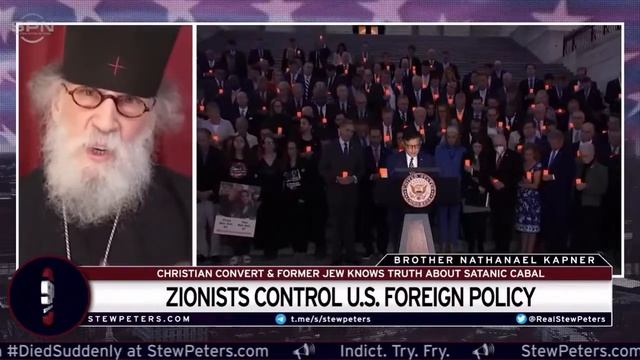 Jewish Orthodox Christian Brother Nathanael Shares Views with Stew Peters смотреть онлайн