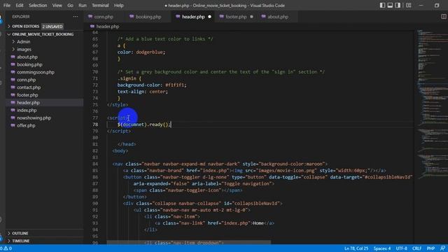 PHP Online Movie Ticket Booking 9 смотреть онлайн