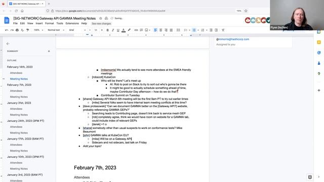 Gateway API GAMMA Meeting for 20230214 смотреть онлайн