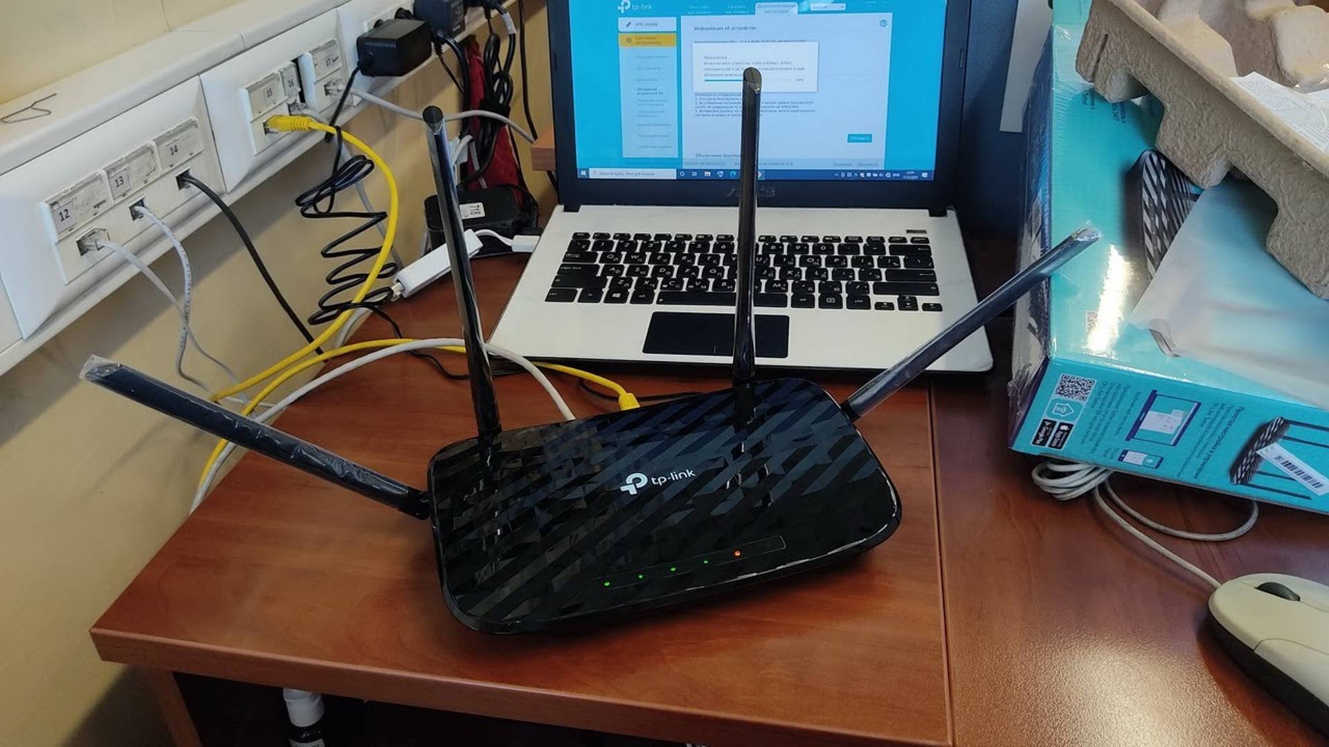 Настройка роутера TP-Link Archer A6 (ТП-Линк А6) через PPPoE (Базовая настройка) смотреть онлайн
