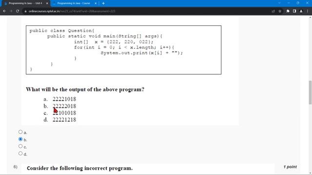 NPTEL Programming In Java WEEK2 Quiz Assignment Solutions? | Swayam July 2023 | IIT Kharagpur смотреть онлайн