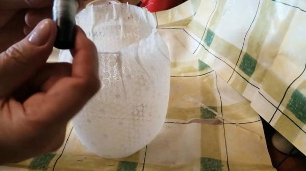 Плафон на лампу сделаем сами. Plafond on the lamp