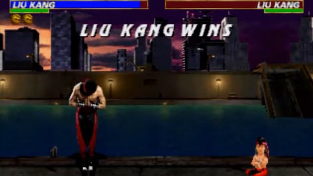 Mortal Kombat Trilogy - Playstation & PC - Liu Kang - Babality смотреть онлайн