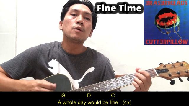 Fine Time (Eraserheads) Cover w/ Chords tutorial смотреть онлайн