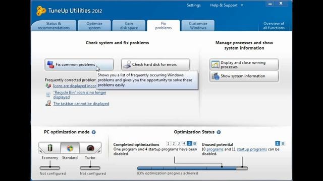 Обзор TuneUp Utilities 2012 смотреть онлайн