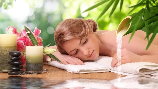 Música de piano suave con sonidos de agua para spa, masajes, yoga y meditación смотреть онлайн