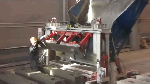 GEVIT ORG. Машина для производства фундаментных блоков ФБС смотреть онлайн