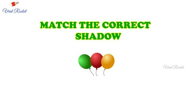 Find the Correct Shadow | Puzzle Time #73 | Spot & Find the Shadow | Shadow Puzzles смотреть онлайн