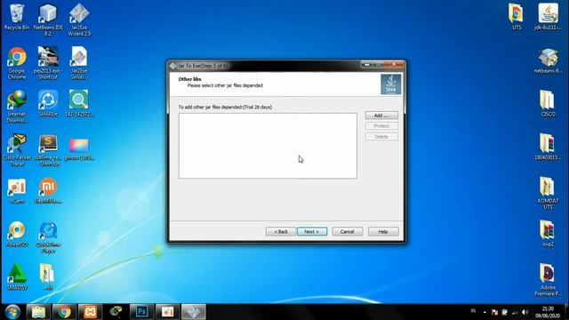 CARA BUILD JAR EXE MENGGUNAKAN JAR2EXE PART 2 смотреть онлайн