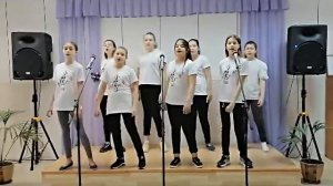 Песня "Океанами добра". Вокальный ансамбль "Снеженика"