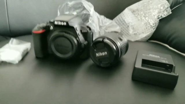 NIKON D5600 camera UNBOXING 2019 смотреть онлайн