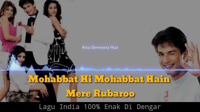 Lagu India Aisa Deewana Hua 100% Enak Didengar  Dj Remix Santai Lagu Bollywood