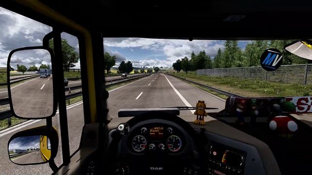 ? DAF XF 105.460 ARKO-TRANS BIALOGARD - PROMODS 2.51 B.Bystrica to Mukachevo. смотреть онлайн