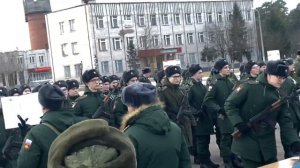 В/ч 30616-7 присяга в Пакино 21.12.2019