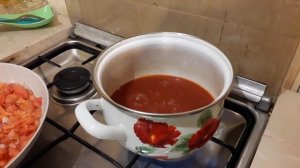 БЫСТРЫЙ и ПРОСТОЙ суп-пюре из ТОМАТНОГО СОКА!!!