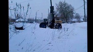 Снегоход на пневмоходу