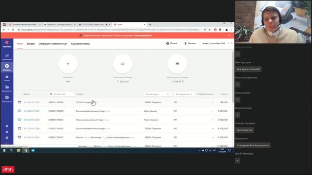 Клиентский вебинар. АТОЛ SIGMA отчёты и аналитика. смотреть онлайн