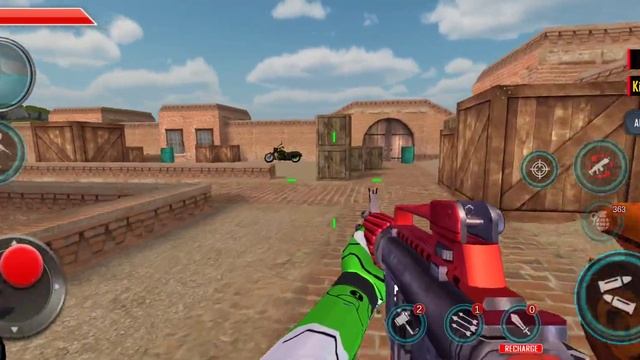 FPS Robot Shooter Strike Anti-Terrorist Shooting - Android GamePlay #2 смотреть онлайн