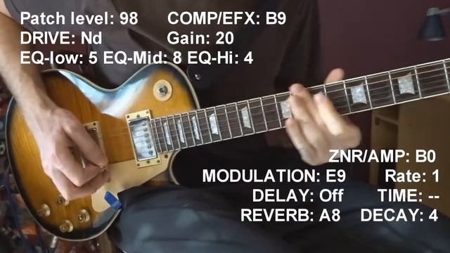 Zoom G1 - Episode 12: Doug Aldrich Whitesnake riff patch смотреть онлайн