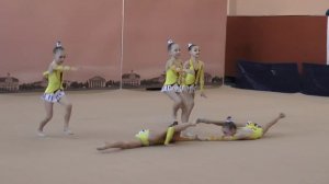 Групповые упражнения БП 07.02.2016 Художественная гимнастика. Чемпионат Черниговской области
