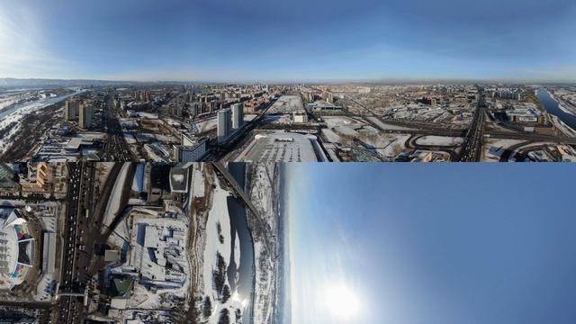 360° Панорама / Красноярск / Ледовый дворец Кристалл Арена ( 360° Panoramic View )