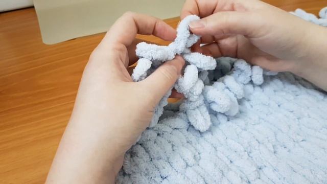 Балаклава из Ализе Пуффи. Балаклава за 1 час. Alize Puffy. Вяжем руками. Плюшевая балаклава мишка. смотреть онлайн