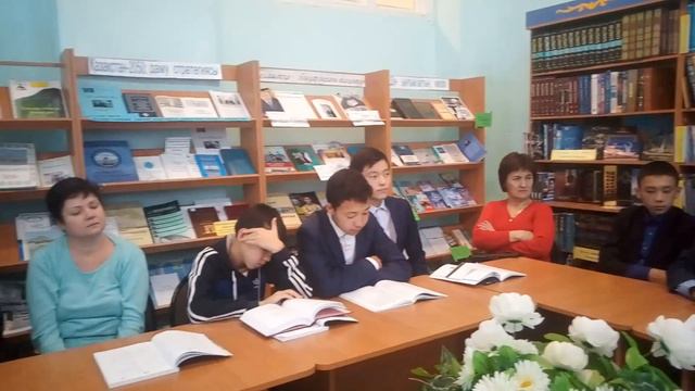 Акция "Громкие чтения". Читаем произведения Серика Аксункарулы смотреть онлайн