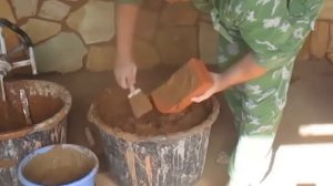 Приготовление глиняного раствора для кладки печей своими руками