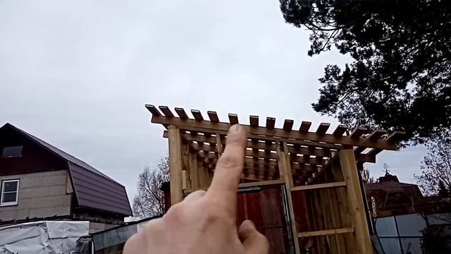 Постройка гаража. Обрешетка и общий план как и что будет.