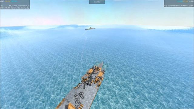 From The Depths Tournament Battleship Brawl S3E69 BB Etamin vs Hindenburg смотреть онлайн