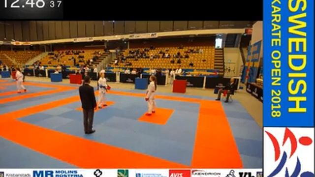 Liveström från Swedish Karate Open Tatami 1 смотреть онлайн