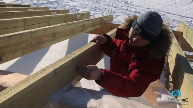 Стропильная система двускатной крыши - Монтаж, Устройство, Крепление смотреть онлайн