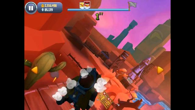 Angry Birds GO! 2.0 - Red's special flight, The Bug and... смотреть онлайн