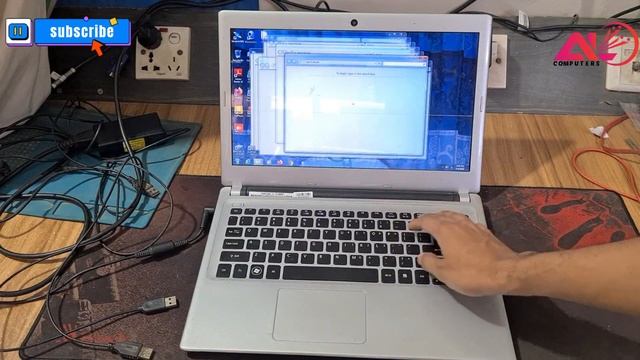 How to replace laptop keyboard on Acer Aspire V5-531, V5-571 , keyboard replacement. смотреть онлайн