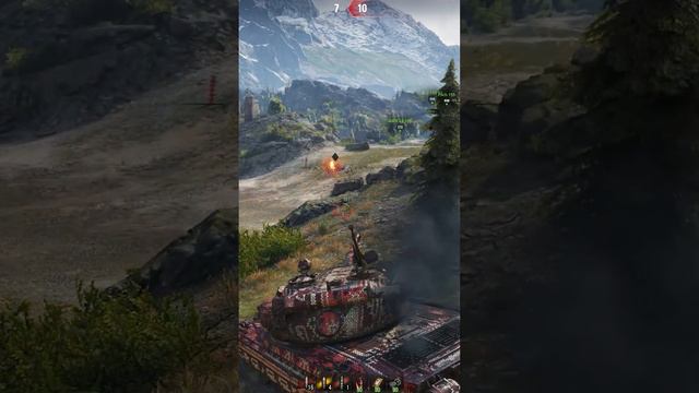 Взлетаем на 60TP! #wot #worldoftanks #миртанков #60tp #60tplewandowskiego #боеукладка смотреть онлайн