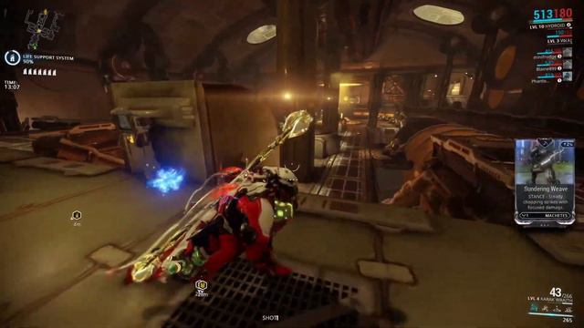Warframe testing karak Wraith vs enemies lv 1-44 [ No Mods ] ( OG warframe clip ) смотреть онлайн
