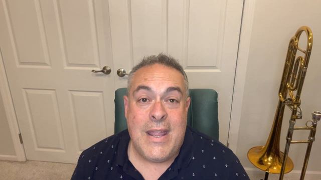 SAPPHIRE (H.A. Vandercook) For Trombone (performance, Practice Tempo, Tutorial)