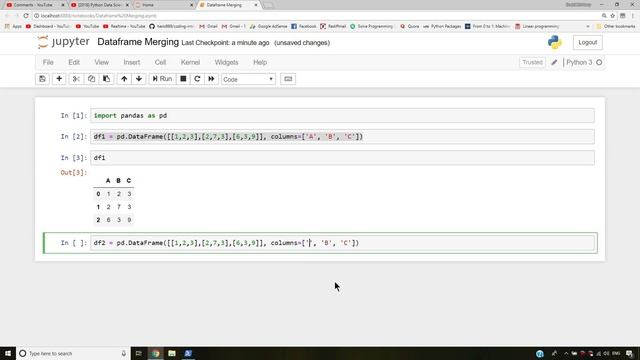[Hindi] Merging DataFrames In Pandas - Python Data Science and Big Data Tutorials смотреть онлайн