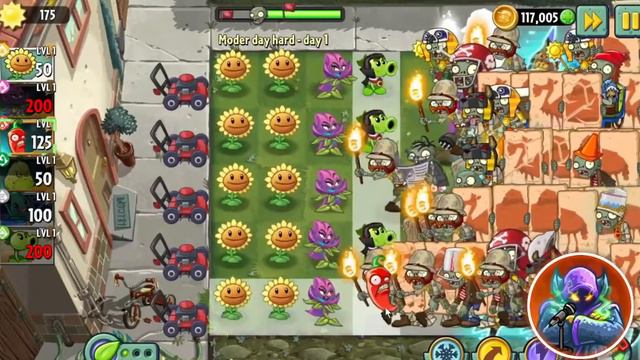 Kosol проходит самый сложный уровень в PVZ2 | Нарезки косола