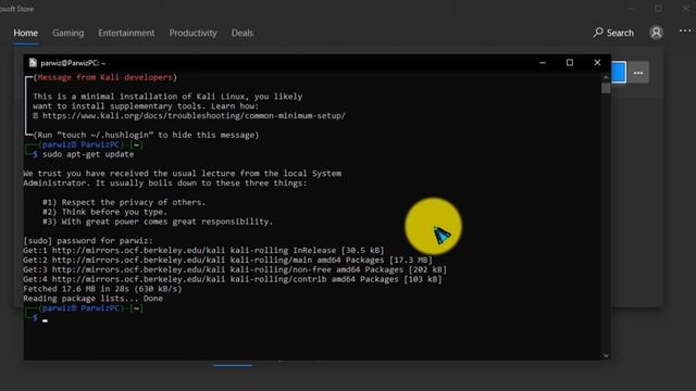 Install kali Linux on windows 10 from Microsoft store смотреть онлайн