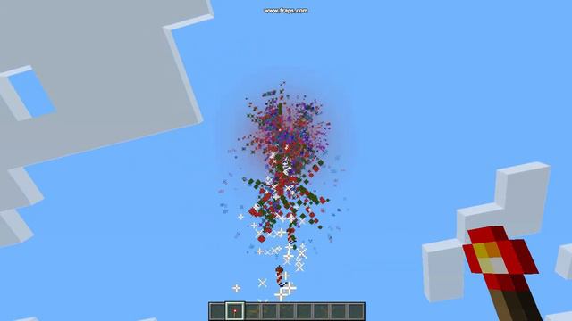 салют в Minecraft смотреть онлайн