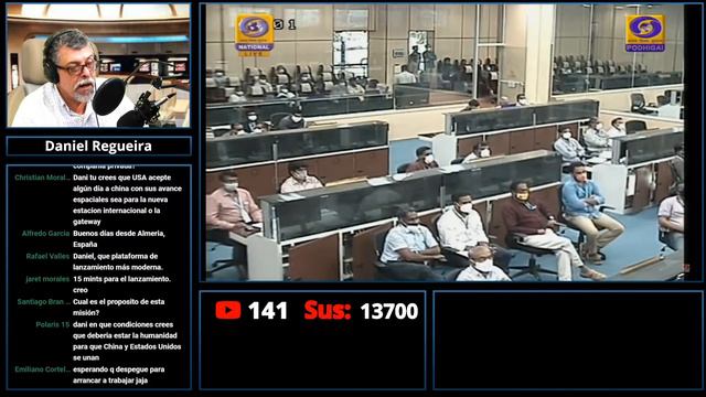 LANZAMIENTO con EXITO de un Cohete Indio PSLV XL en VIVO de ISRO (EN ESPAÑOL) смотреть онлайн