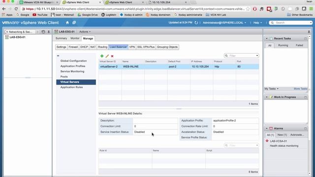 VCIX-NV-54 - Troubleshoot Logical Load Balancer implementation issues смотреть онлайн