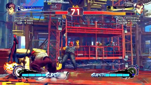 Ultra Street Fighter IV battle Fei Long vs Chun Li смотреть онлайн