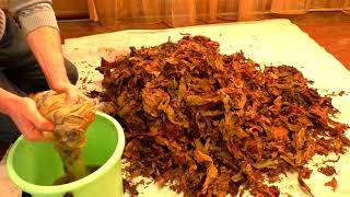 Сухой Табачный лист, как увлажнить-простой способ. смотреть онлайн